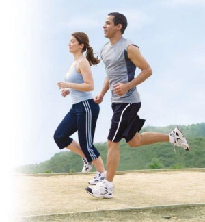 running